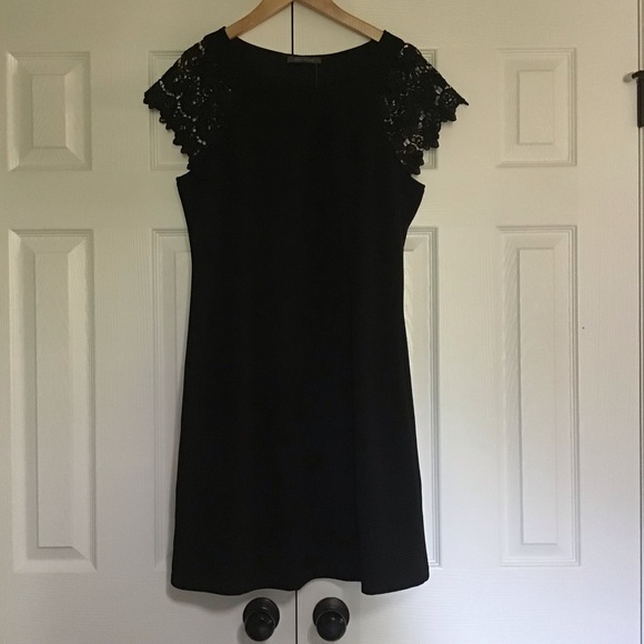 NWT Lace Sleeve Dress - Picture 3 of 8